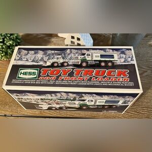 2008 Hess Toy Truck and Front Loader